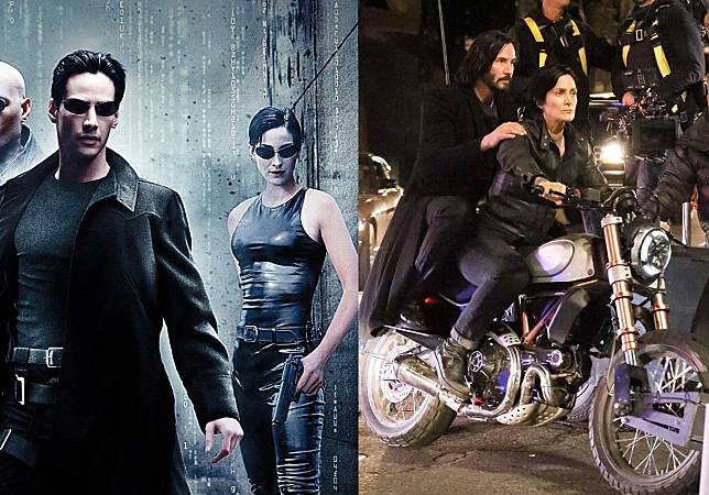 neo trinity the matrix keanu reeves morpheus carrieanne moss movie posters laurence fishburne 20_www.wallpapername-horz