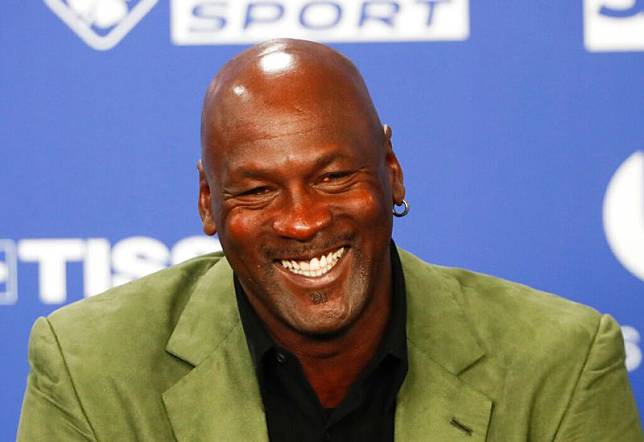 Michael Jordan傳將出售自己在夏洛特黃蜂的股份。（圖／美聯社／達志影像）