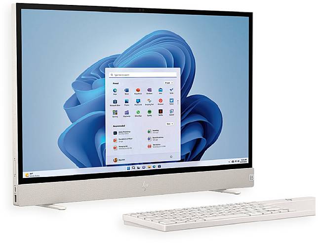 屏幕夠大–相比手提電腦，Envy Move 24設有23.8吋2560×1440像素觸控式屏幕，無論工作或睇片，都能提供更舒適的視覺效果。（品牌提供）