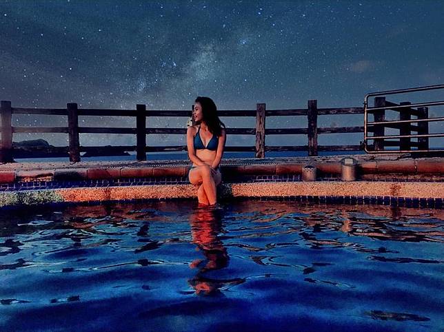 ▲綠島朝日溫泉。（圖片來源：Instagram ＠inrong516）