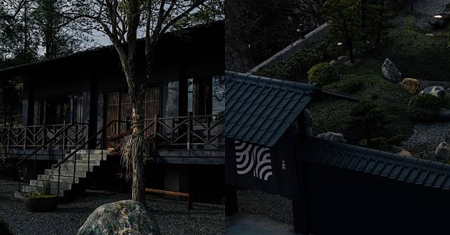 連外媒都搶著報！台中美食「枯山円敷」隱藏在山林間，京都風庭院斥資百萬打造，還沒開幕就紅到不行