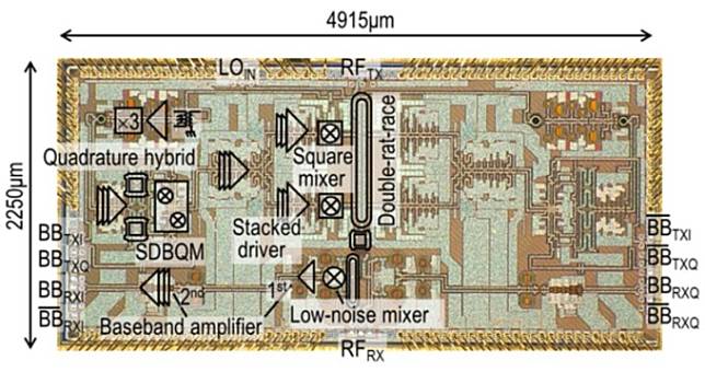 日本研發出傳輸速度高達 80Gbps 的無線通訊晶片 (圖：翻攝自 NICT 官網)
