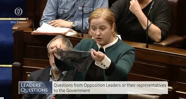 Ruth coppinger irland MP underware