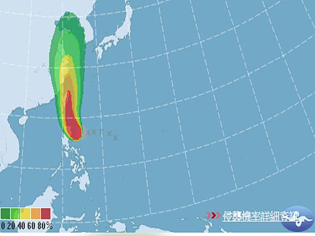 輕度颱風丹娜絲海上警報發布　恐成穿心颱