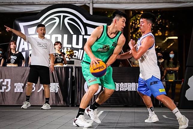 2022「3X3.EXE PREMIER CHINESE TAIPEI」籃球賽事。（富邦人壽提供）