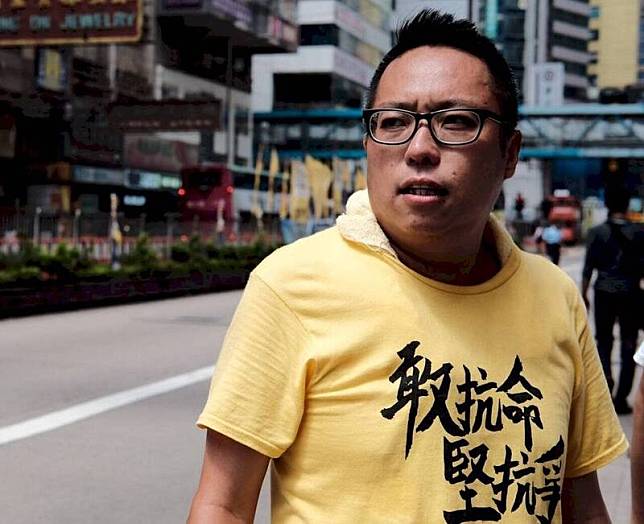 香港泛民人士譚得志遭判刑40個月。(取自臉書)