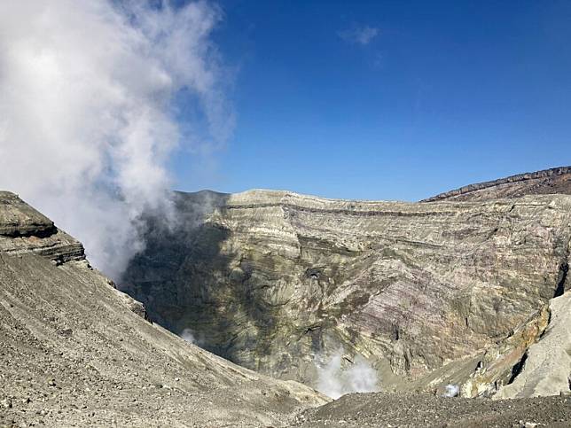 知名的「阿蘇火山」。