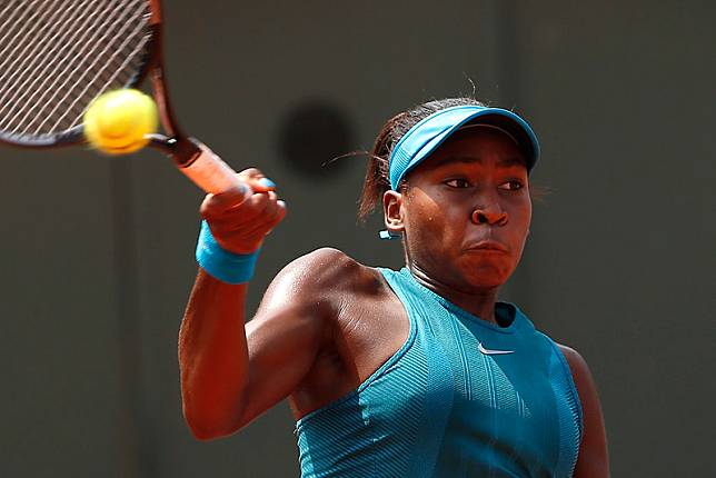 Coco Gauff。（達志影像資料照）