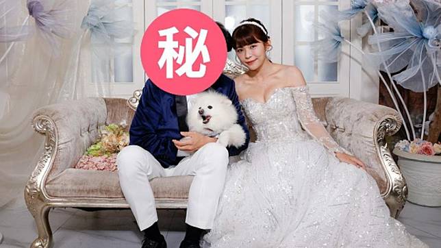 林萱瑜絕美婚紗照曝光。（圖／三立提供）