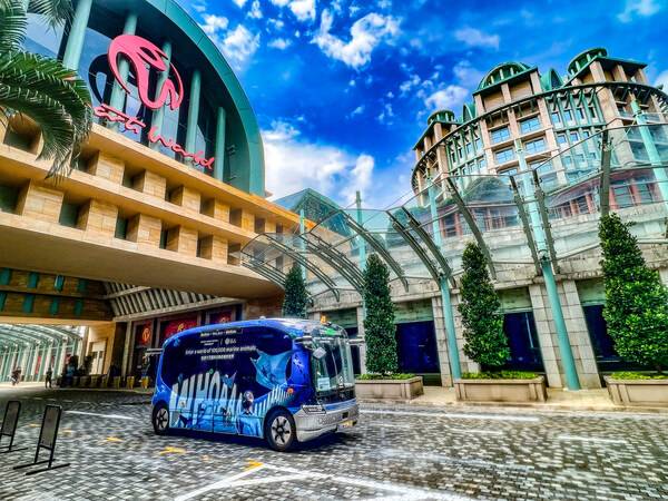 WeRide Robobus at Resorts World Sentosa, Singapore