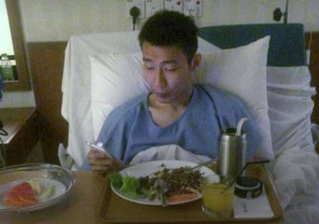 馬來西亞羽球名將李宗偉昨天證實罹患初期鼻咽癌，人仍在台灣接受治療。(取自網路)