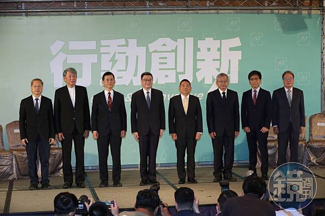 卓榮泰今（16日）宣布第三波內閣名單。