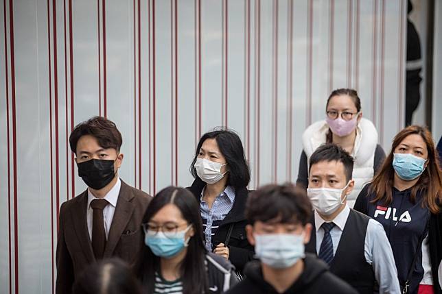 Most Hong Kong civil servants will work from home for the rest of this week. Photo: Bloomberg