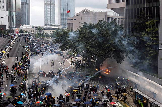 Students are a driving force in this year’s anti-government protests in Hong Kong, as they have been in street-level political movements throughout modern history. Photo: EPA-EFE