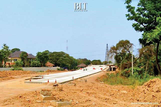 ลุยสร้างสะพานเชื่อมถนนมิตรภาพเข้าศูนย์ราชการสระบุรี รองรับโครงสร้างพื้นฐานที่การขยายตัว