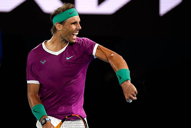 Rafael Nadal成為沙烏地阿拉伯網球大使。（達志影像資料照）