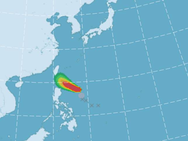 鳳凰逼近北部防大雨　最快明早發布海上颱風警報