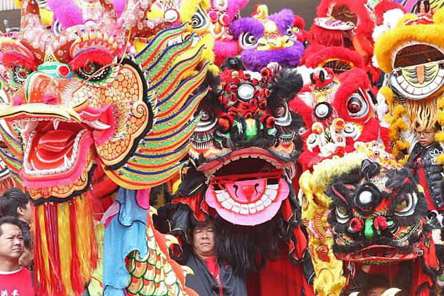 The ceremony marking the Lunar New Year, which includes a lion dance, will not be held for the first time in the Hong Kong exchange’s two-decade history. Photo: David Wong
