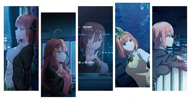 日本《五等分的新娘》劇場版2022年5月20日盛大上映