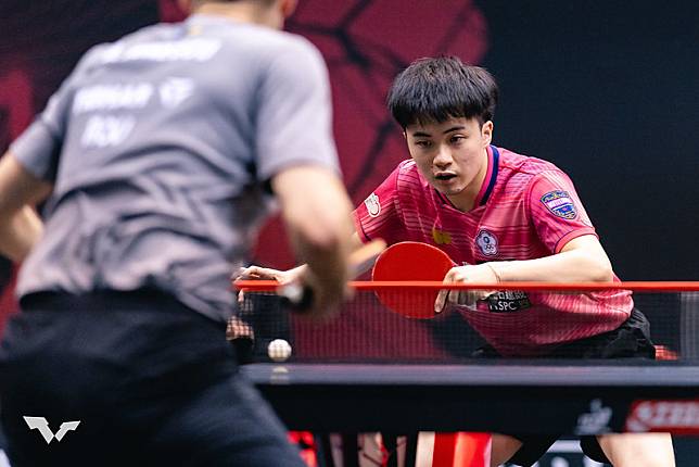 林昀儒。（取自World Table Tennis，3/14比賽照）