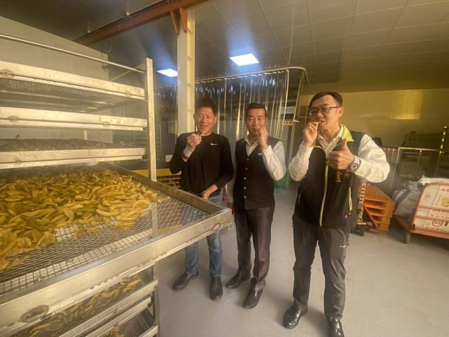 兆祥農場的果乾以國際認證的標準生產。（記者張淑娟攝）