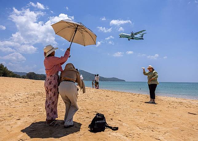 布吉海灘中國遊客減少。（Getty Images圖片）