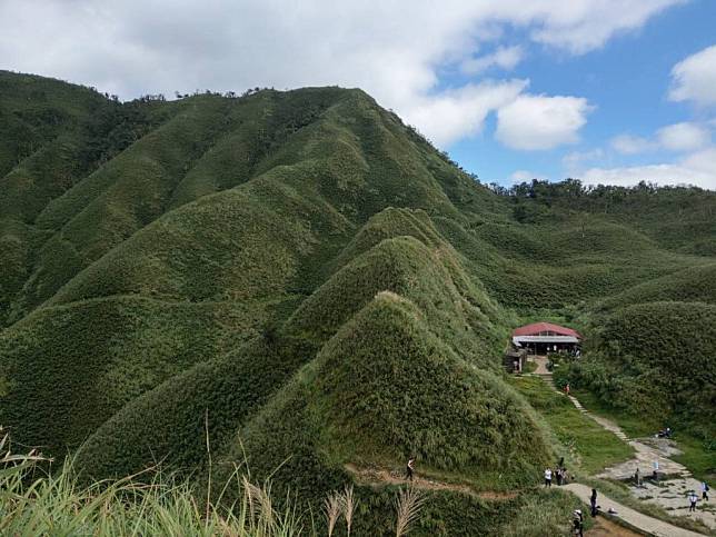 宜蘭抹茶山。 （中華旅行社提供）