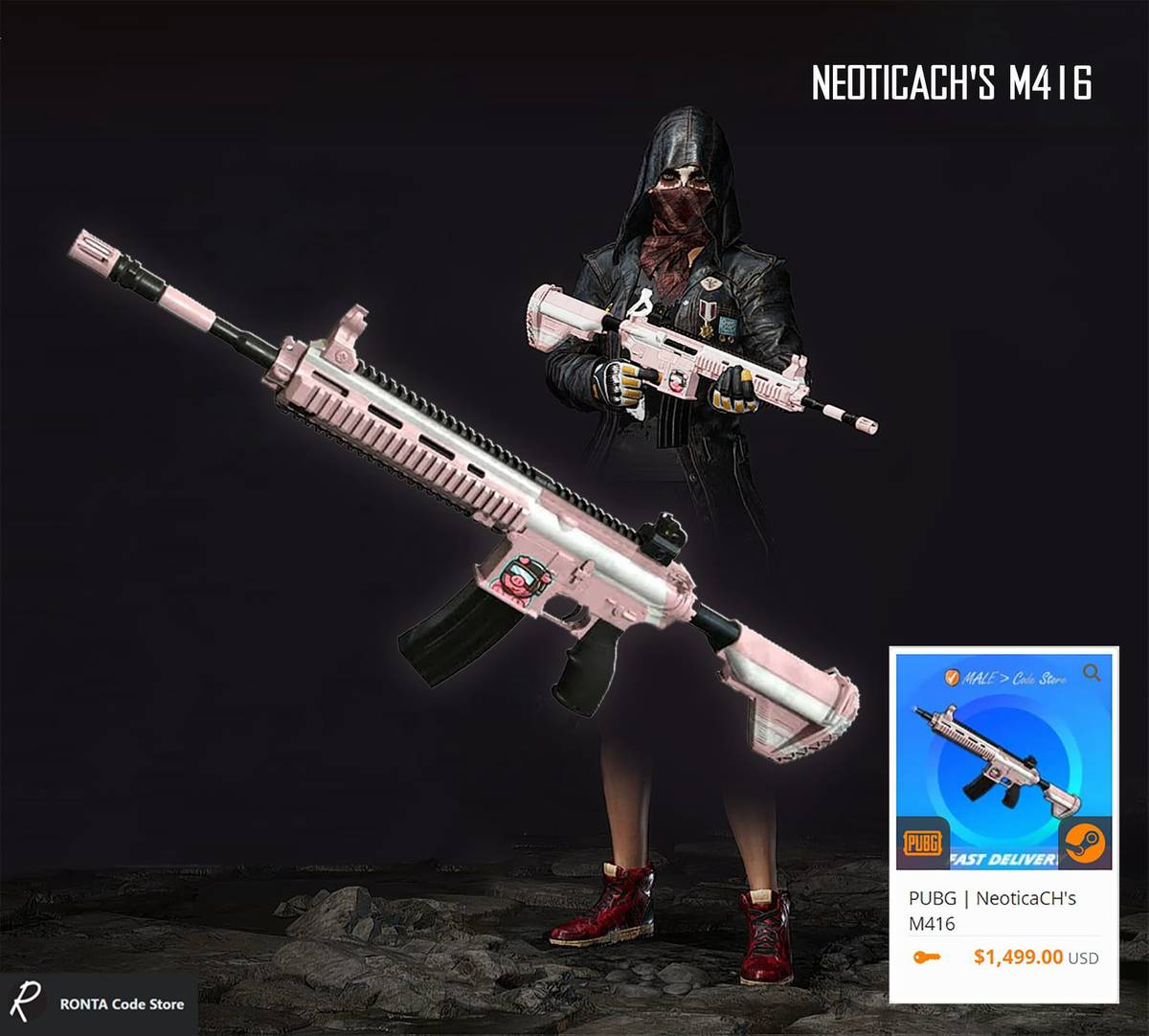 NeoticaCH's M416 ราคาพุ่งแรง เกือบถึงครึ่งแสน | Khaosod | LINE TODAY