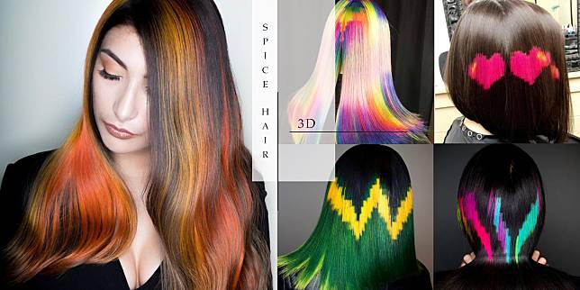 40 เทรนด์สีผม Spice Hair 3D Color ต้อนรับซัมเมอร์แบบแซ่บลื้ม!!