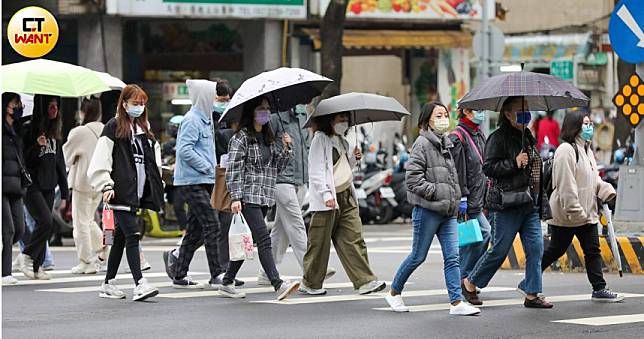 3縣市大雨特報　吳德榮「下周二鋒面快速掠過」：北台灣低溫下探13℃