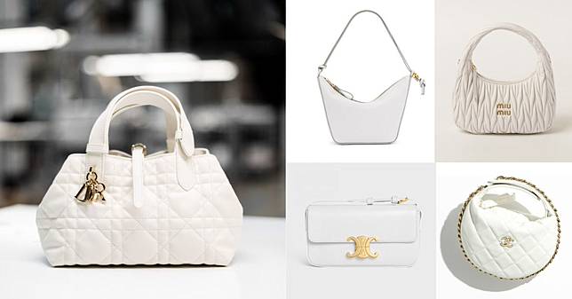 2023夏天「白色精品包」推薦這10款！LV、Celine、Loewe....換上清爽白色，Dior 新款連BLACKPINK Jisoo都搶先曬！
