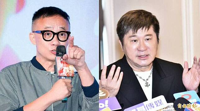 許常德(左)與胡瓜(右)為陳盈潔音樂會一事隔空交鋒。(本報組合資料照)