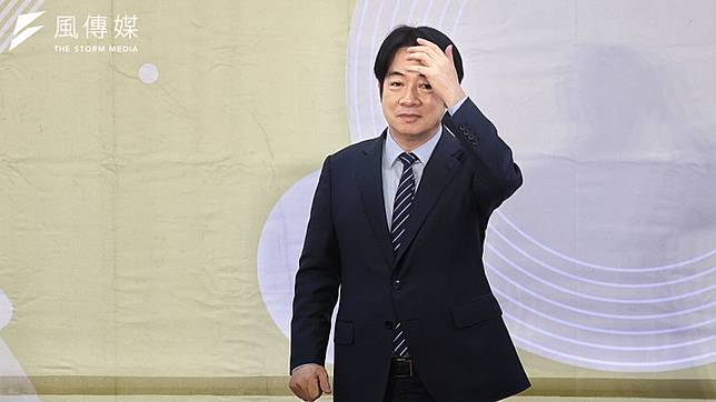 台灣民意基金會發布最新民調，調查台灣民眾如何看待總統賴清德的「7項總統特質」。（柯承惠攝）