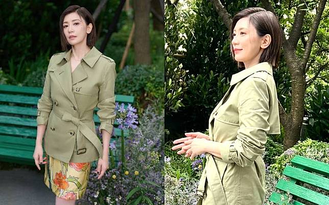 50歲長這樣不科學！賈靜雯現身Burberry展絕美側顏、自曝挑戰穿絲巾BRA TOP，性感指數飆破