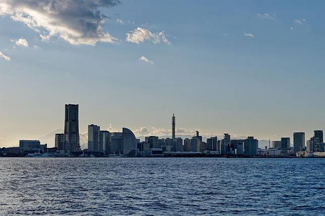 This photo taken on Nov. 14, 2023 shows the skyline of Yokohama in Japan. (Xinhua/Zhang Xiaoyu)