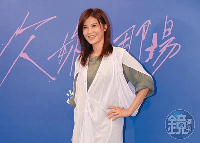 蘇慧倫五月底在《欠妳的那場婚禮》記者會上，幾乎成人形立牌。