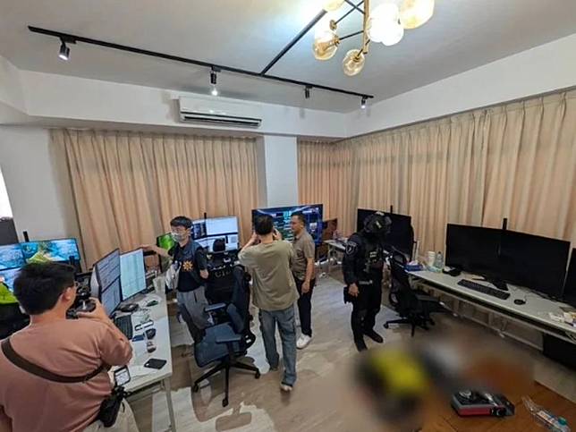 台南豪宅被地下簽賭集團當成據點，大開世足盤對賭。讀者提供