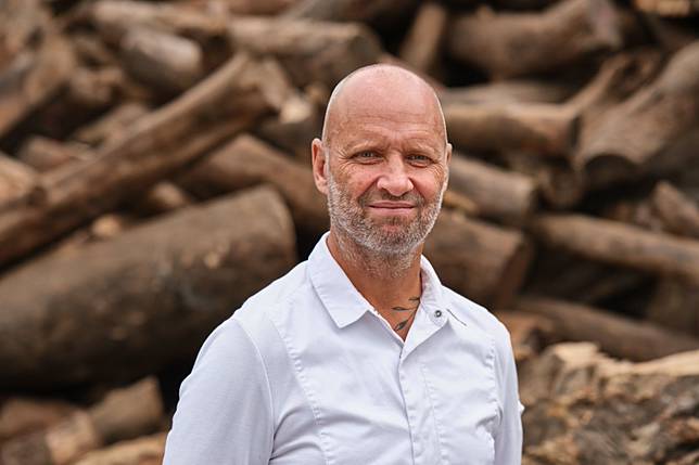 British chef and restaurateur Simon Rogan