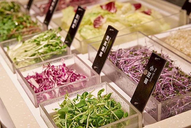 ▲「果然匯 多國蔬食Buffet」匯集豐富蔬果及自然食材，選項極多。（圖/果然匯）