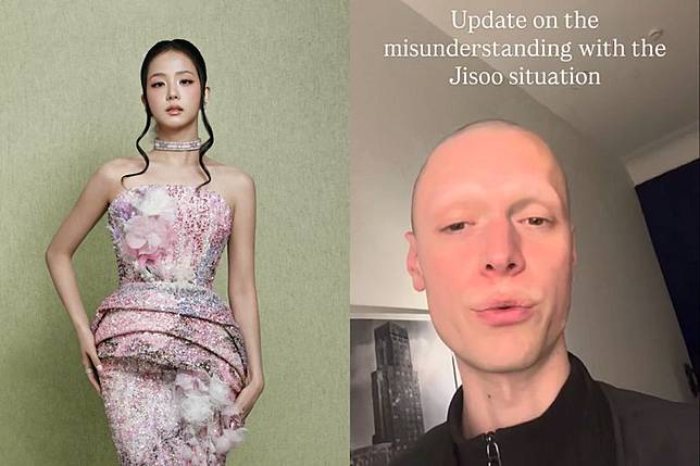 Jisoo（左圖）昨才穿著Dior戰袍征戰Met Gala時尚盛會，卻爆出借衣不還的風波。翻攝IG@dior、翻攝IG@judassime