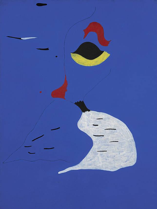 Joan Miró, Peinture (Femme au chapeau rouge), 1927