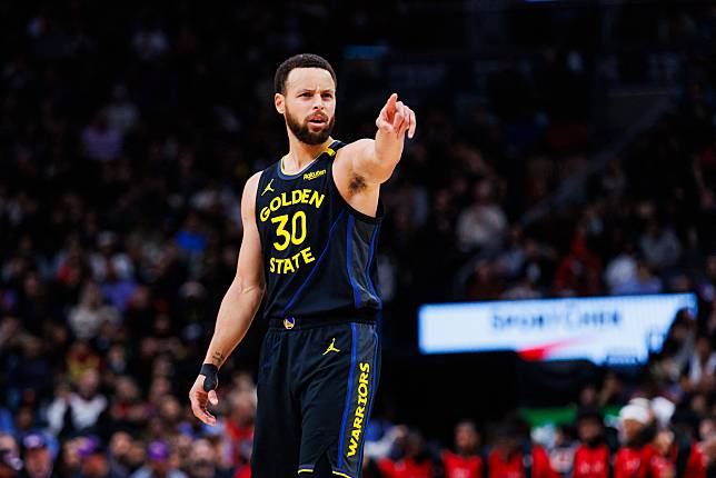 柯瑞（Stephen Curry）今雖然繳出26分、7籃板、7助攻表現，但還是沒辦法幫球隊贏球。法新社