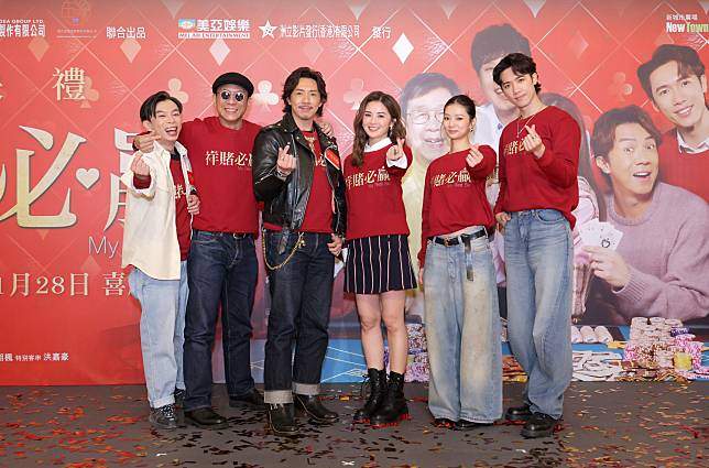 蔡卓妍、張繼聰現身商場首映　邱士縉做細佬謝安琪有份演