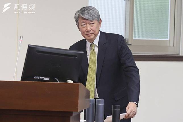 經濟部長郭智輝強調，雲豹能源既非經濟部所屬，也不是受經濟部支持的公司，更為了炒股票，講了很多不應該講的話。（柯承惠攝）