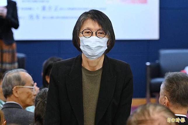 前第一夫人周美青。(記者陳逸寬攝)