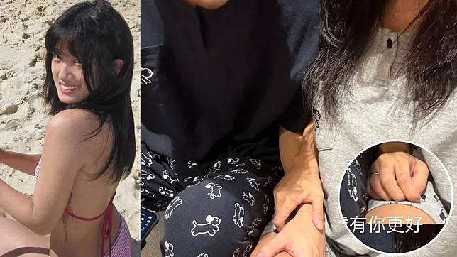賈靜雯大女兒梧桐妹疑似官宣戀情。翻攝梧桐妹Threads、IG