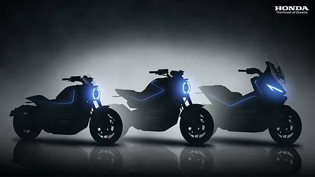 Honda 將陸續推出 10 款電動機車，其中涵蓋多種不同級距。