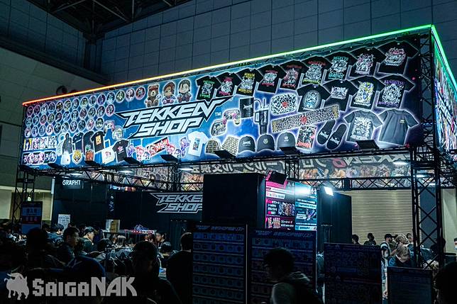 TEKKEN SHOP攤位