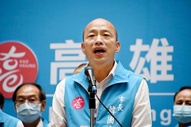韓國瑜成為台灣首名遭罷免的直轄市長 (美聯社圖片)