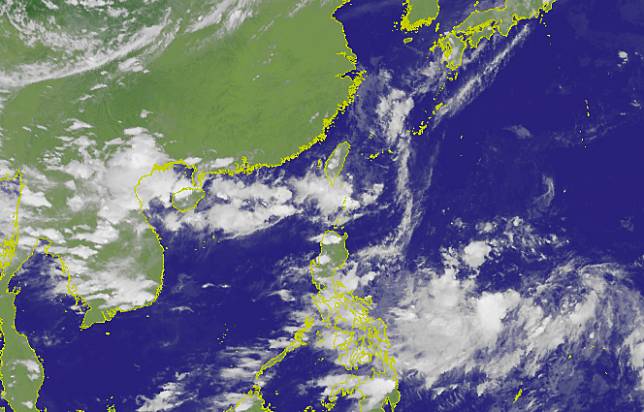 中央氣象局表示，熱帶低壓明後天有機會增強成第11號颱風「白鹿」   圖：中央氣象局／提供
